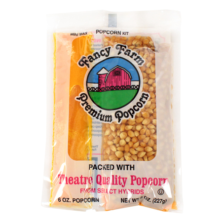 FANCY FARMS Popcorn Cash & Carry Tray Pack 8 oz., PK45 4050-66